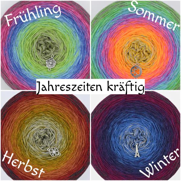 Twister Decken-Set "Jahreszeiten dunkel"